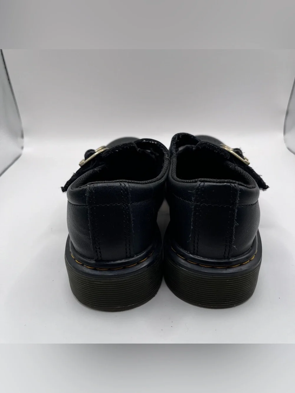 DR. Martens 8065 SOFTY T LEATHER MARY JANE SHOES black big girl size 1